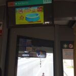 видеореклама на мониторе в автобусе Минск